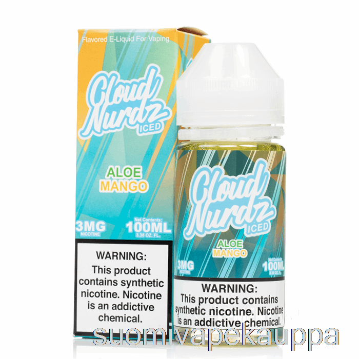 Vape Nesteet Jäinen Aloe Mango - Pilvi Nurdz - 100 Ml 0 Mg